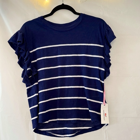 Vineyard Vines Tops - Vineyard Vines XS Flutter Sleeve Surf Top